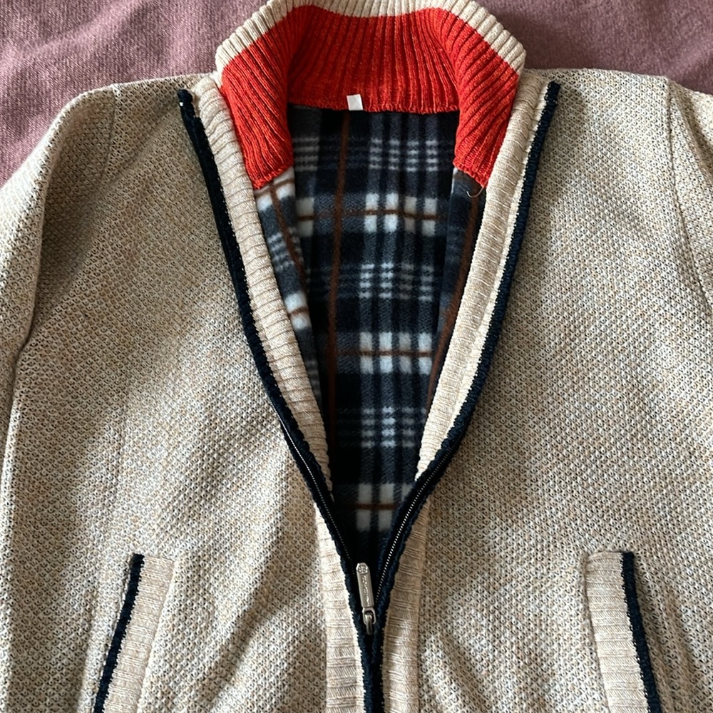 BB Fashion zip knit sweater